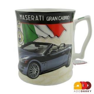 Hrnek supersport Maserati Gran Cabrio 480 ml (Porcelánový hrnek s legendárním autem)