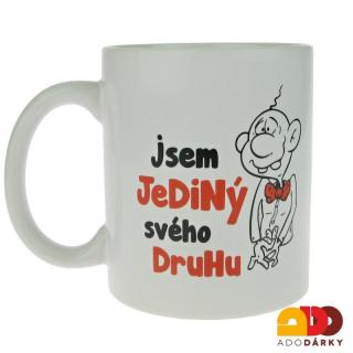 Jsem jediný svého druhu 0,3l (Porcelánový hrnek s potiskem a obrázkem)