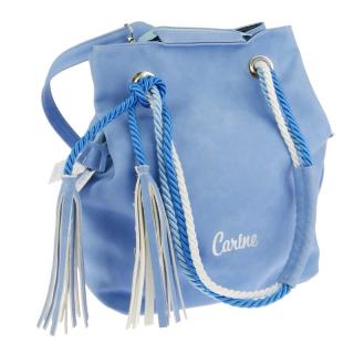 Kabelka Corine 30 cm (Dámská kabelka modrá)