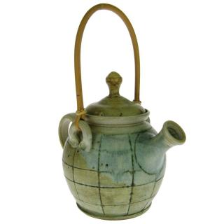Konvice z keramiky "drát" 0,75l (Keramická konvice na čaj nebo kávu)