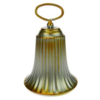 Kovový zvon s kulatým držadlem 23 cm (Plechový zvonek)