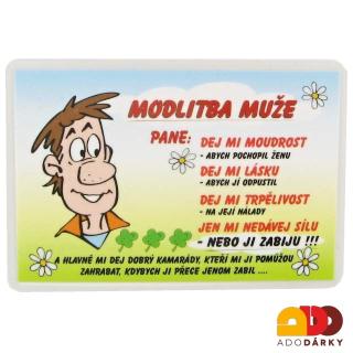 Modlitba muže