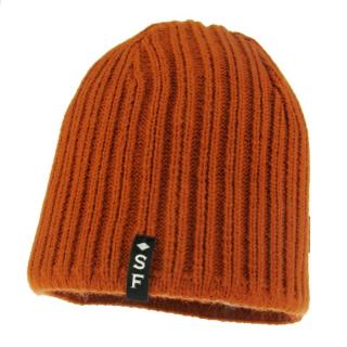 Pánská čepice oranžová (Zimní čepice pro muže pletená)