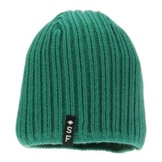 Pánská čepice zelená (Zimní čepice pro muže pletená)