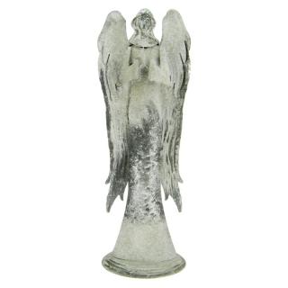 Plechový modlící se anděl MAXI 58 cm (Anděl z plechu vysoký)