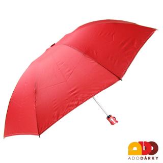 Skládací deštník červený (Skládací deštník červený U76)