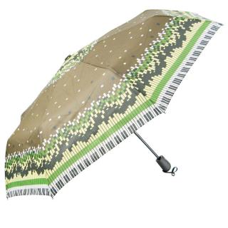 Skládací deštník klávesy (Hnědý skládací deštník U31)