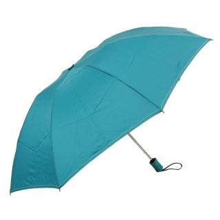 Skládací deštník modro-zelený (Skládací deštník modro-zelený U76)
