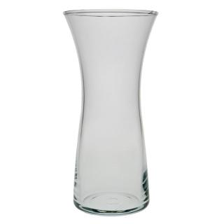 Skleněná váza rozšířená 20 cm (Ručně dělaná skleněná váza)