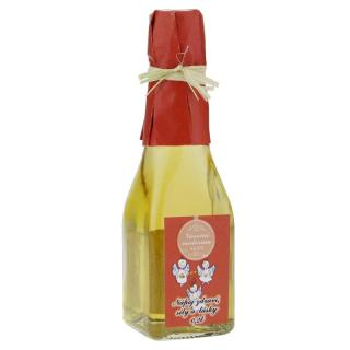 Šťastní andělé "Vánoční medovina"  nápoj zdraví, síly a lásky 0,2 l (Přírodní kvašený alkoholický nápoj z medu)
