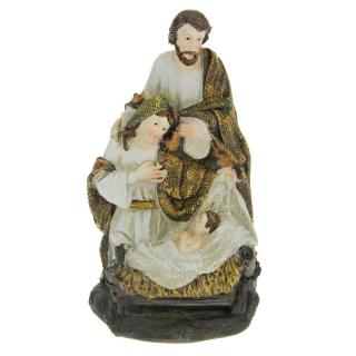 Svatá rodina 15 cm (Figurky Marie, Josefa a Ježíška)