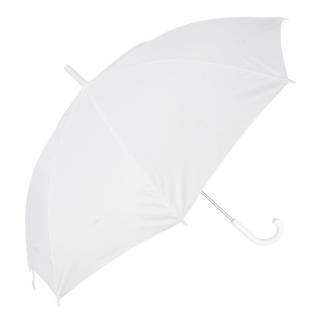 Svatební deštník holový bílý (U-45 Deštník ke svatebnímu focení)