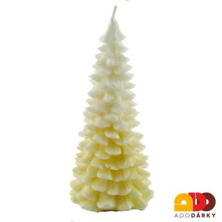 Svíčka vánoční stromek 15 cm (Svíčka ve tvaru vánočního stromku)