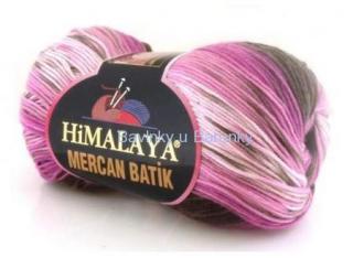 Mercan Batik 59514 - růžovohnědý melír