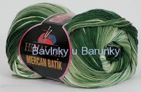 Mercan Batik 59518 - zelený melír