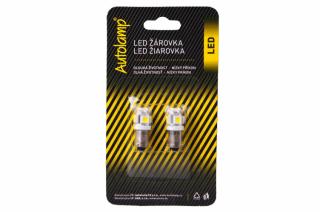 2ks LED žárovka 24V ba9s 5xLED