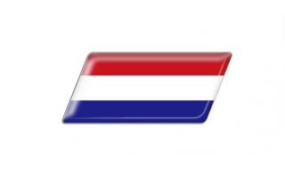 3D SAMOLEPÍCÍ vlajka HOLANDSKO