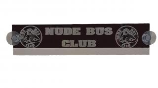 Cedulka LED/RGB - NUDE BUS CLUB