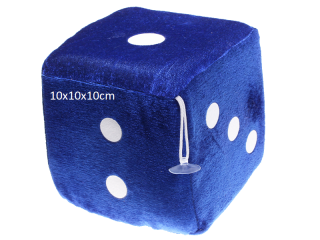 Kostka s přísavkou 10x10 modrá