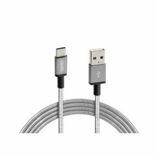 Nabíjecí / datový kabel kovový IRON TYPE C