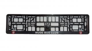 Podložka pod SPZ - NUDE BUS