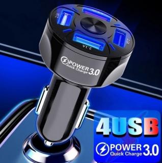 Rychlonabíječka 4 porty USB - 12V/24V