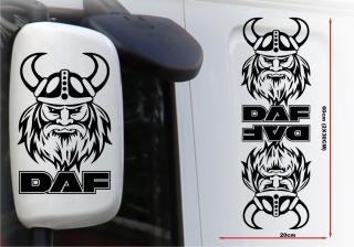 Samolepka na zrcátka DAF Viking - pár