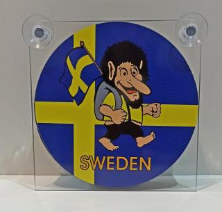 Svítící LED box  - SWEDEN TROLL
