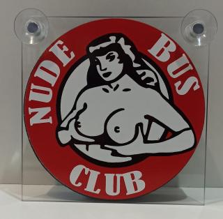 Svítící LED box USB - NUDE BUS CLUB