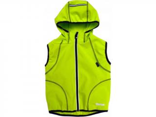 Dětská outdoorová vesta Fantom SOFTSHELL s kapucí nebo jen s límcem