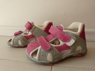 Dětské sandále SANTÉ N/810/301/4515, barva růžová