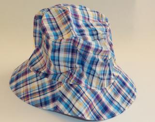 Dětský klobouk Fantom - č. 117 modrý krep