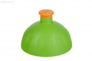 Kompletní víčko Zdravá lahev zelené/zátka oranžová