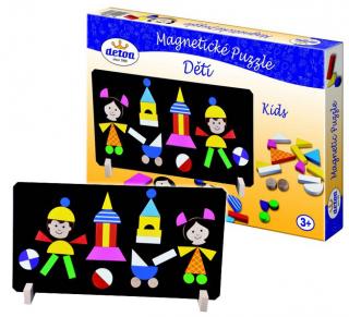 Magnetické puzzle - Děti