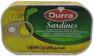 Durra sardinky v oleji 125g