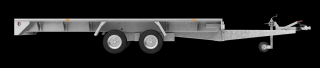 Autopřepravník 400x200cm , 2500kg , sklopný (Přepravník automobilů Brenderup AT2500HBTB - 2500kg)