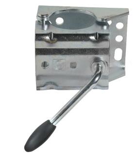 Držák opěrného kolečka 60 mm KLE/60 rozevírací (Držák opěrného kolečka 60 mm KLE/60 rozevírací)