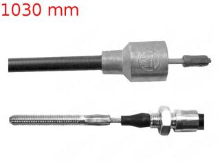 Lanovod brzdový BPW 1030/1255 mm, Sxxx-7, závit M8 (Lanovod brzdový BPW 1030/1255 mm, Sxxx-7, závit M8)
