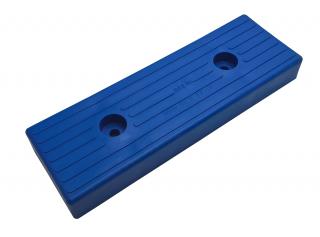 Pás M.R.E. profi modrý (300x100 mm) na trupovou opěru (Pás M.R.E. profi modrý (300x100 mm) na trupovou opěru)