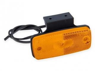 Poziční světlo DOB-45DZ/K LED, oranžové s držákem (Poziční světlo DOB-45DZ/K LED, oranžové s držákem)