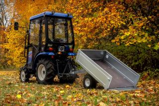 Přívěsný vozík -  QUAD ATV 1208 - 1200 x 800 , 750 kg (ATV speciál určený za zahradní traktůrky a čtyřkolky)
