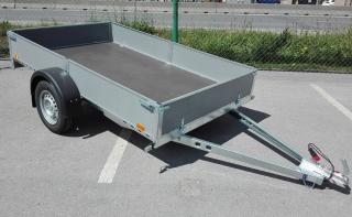 Přívěsný vozík VAPP PROFI 4, náprava 1300 kg (rozměr ložné plochy 253x153 cm)