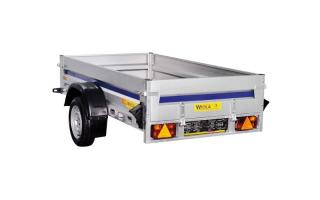 Přívěsný vozík - WIOLA - 2800 x 1600, s nápravou AL-KO 1300 kg (Přívěsný vozík - 2800 x 1600)