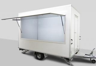 Prodejní stánek 520x203x230cm - 2000 kg (Food Truck - mobilní prodejna)