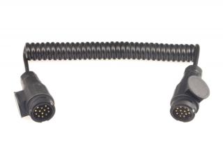 Propojovací kabel o délce 3,2m spirálový, 2x zástrčka 13 pól