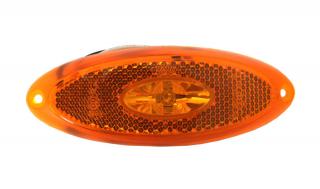 Svítilna boční obrysová Jokon LED SMLR 2010/12V s odrazkou (oranžové tělo) (Svítilna boční obrysová Jokon LED SMLR 2010/12V s odrazkou (oranžové tělo))