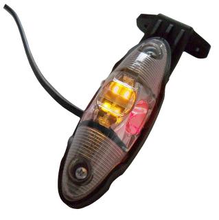 Svítilna doplňková obrysová LED Fristom FT-038 II (12-24V) na držáku (Svítilna doplňková obrysová LED Fristom FT-038 II (12-24V) na držáku)