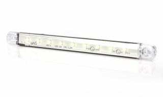 Svítilna přední obrysová LED WAS W97.4, 12-24V, dlouhá, 9x LED (Svítilna přední obrysová LED WAS W97.4, 12-24V, dlouhá, 9x LED)