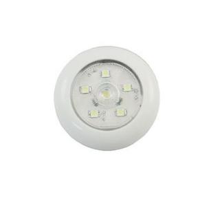 Vnitřní osvětlení Lucidity 22765 pr. 75 mm, 12-24V, 120/84 lm, 6 LED, dotek. spínač, IP67 (Vnitřní osvětlení Lucidity 22765 pr. 75 mm, 12-24V, 120/84 lm, 6 LED, dotek. spínač, IP67)