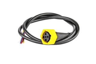 Zástrčka - bajonet 5-pólový Fristom (žlutý) s kabelem 1m (Zástrčka - bajonet 5-pólový Fristom (žlutý) s kabelem 1m)